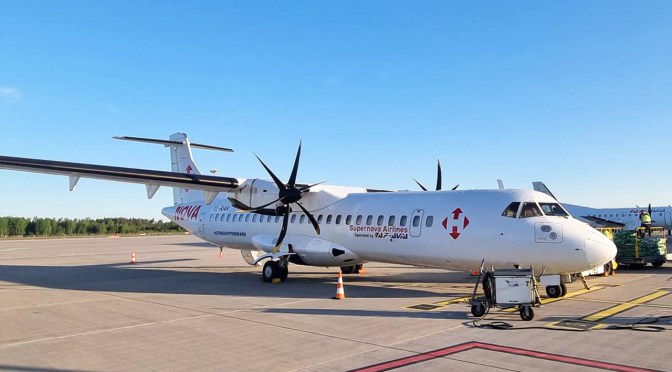Авіакомпанія Нової пошти виконала перший рейс